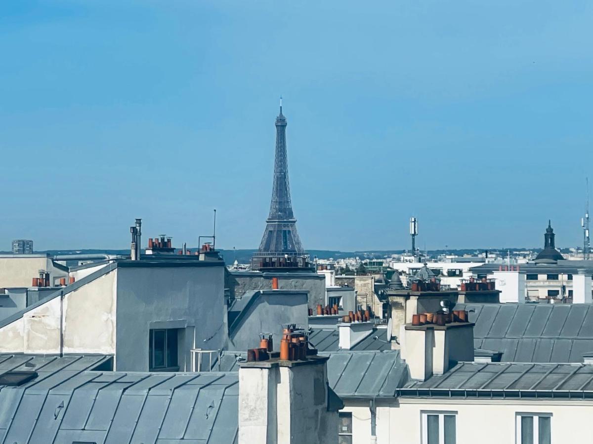 Paris Centre Dernier Etage Vue Ascenseur Leilighet Eksteriør bilde