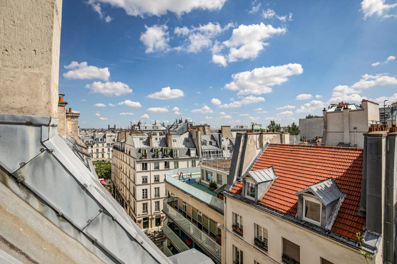 Paris Centre Dernier Etage Vue Ascenseur Leilighet Eksteriør bilde