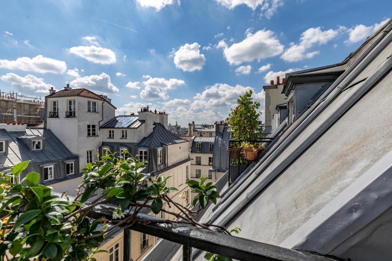 Paris Centre Dernier Etage Vue Ascenseur Leilighet Eksteriør bilde