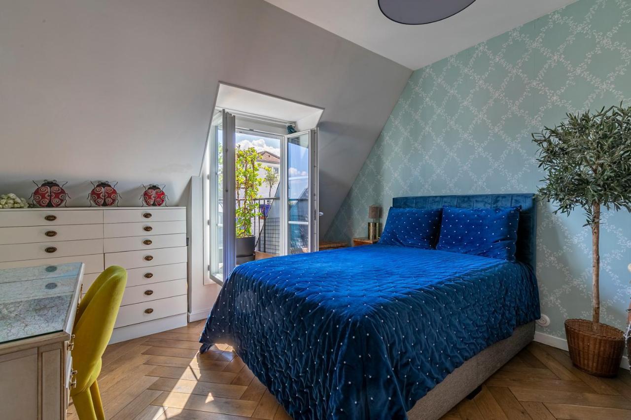 Paris Centre Dernier Etage Vue Ascenseur Leilighet Eksteriør bilde