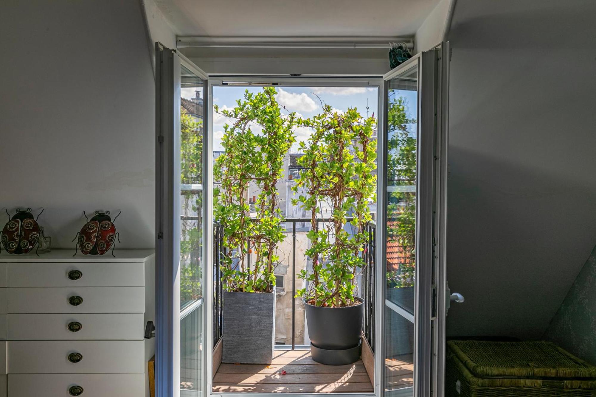 Paris Centre Dernier Etage Vue Ascenseur Leilighet Eksteriør bilde