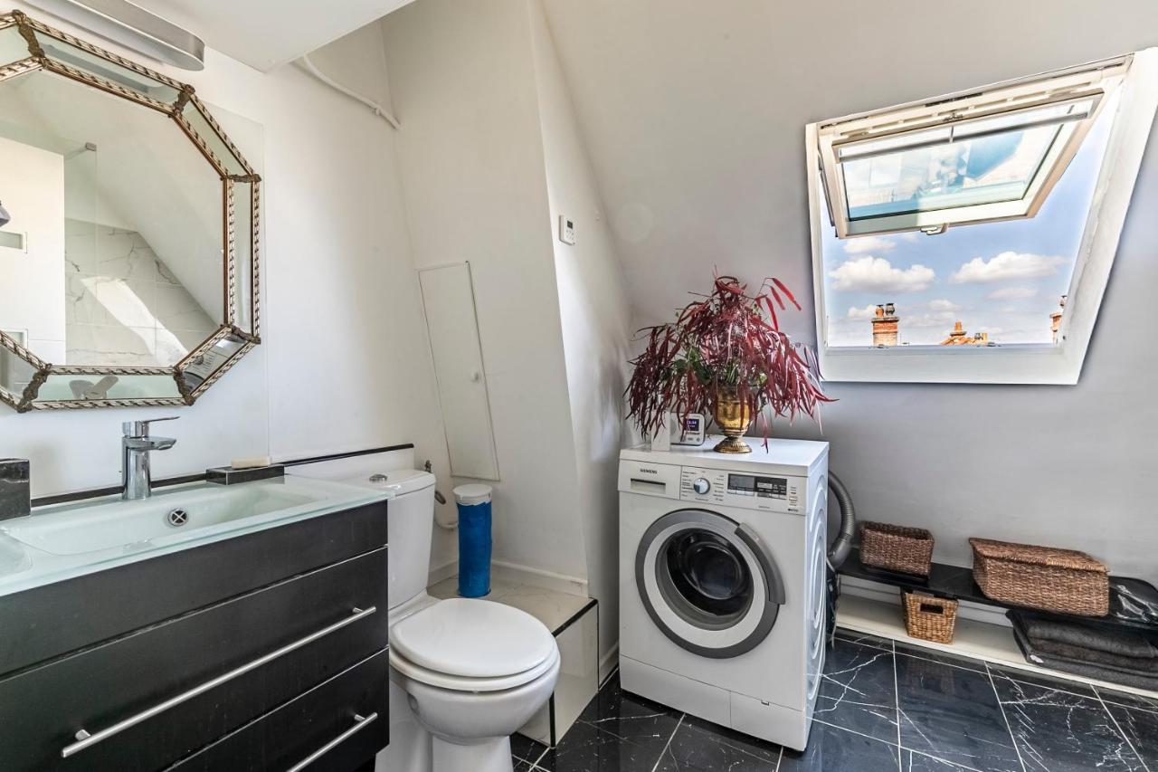 Paris Centre Dernier Etage Vue Ascenseur Leilighet Eksteriør bilde